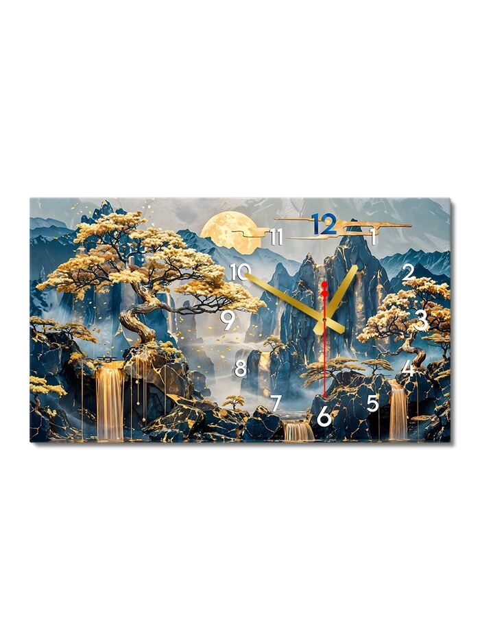Картина с часами 35х60 см