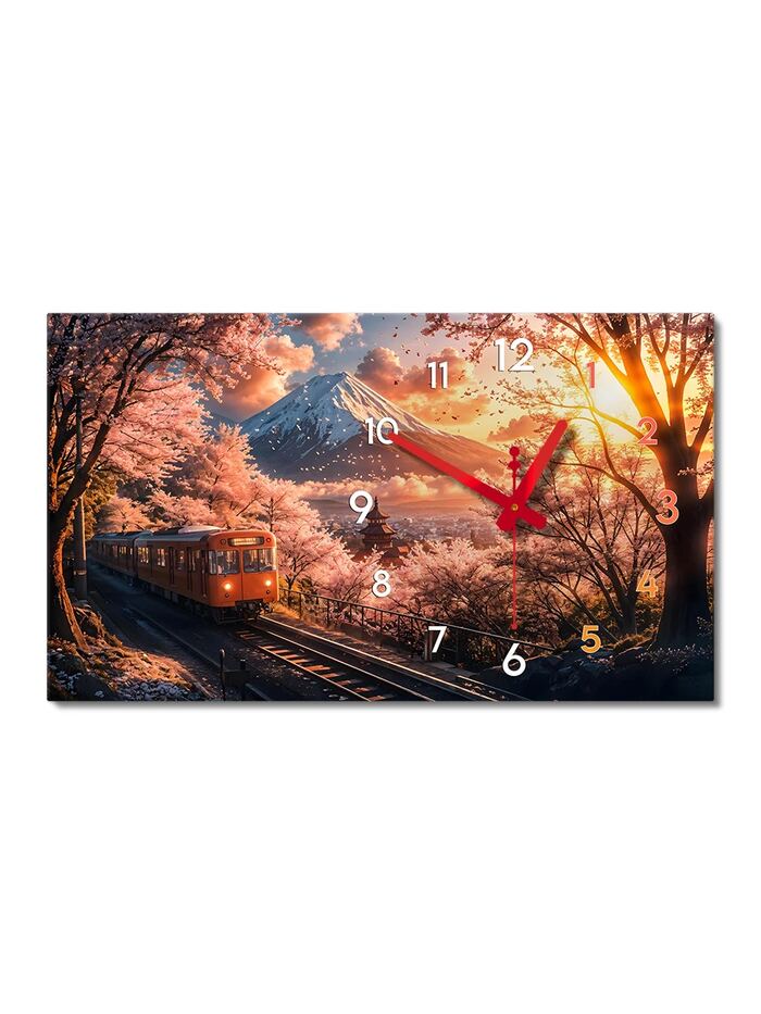 Картина с часами 35х60 см