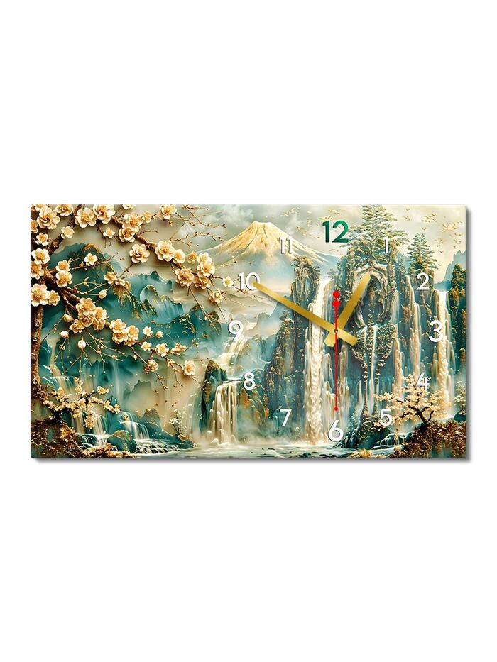 Картина с часами 35х60 см
